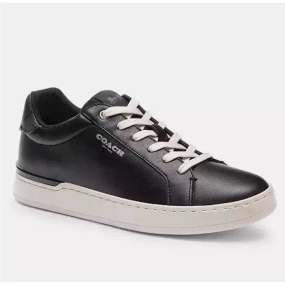 Coach Black Low Top Women's Sneakers - Picture 1 of 6